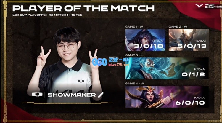 ?许秀无可置疑！ShowMaker的乐芙兰灵活自如助DK顺利晋级决赛