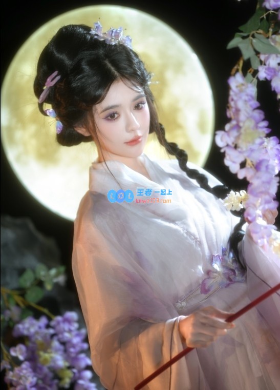 《完蛋！美女》肖鹿晒照：唯美古风尽显柔情，颜值依然超高百变惊艳