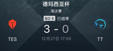 尽管被TT逆转，BLG依旧不甘示弱，回顾TES在德杯中的完美三零战绩