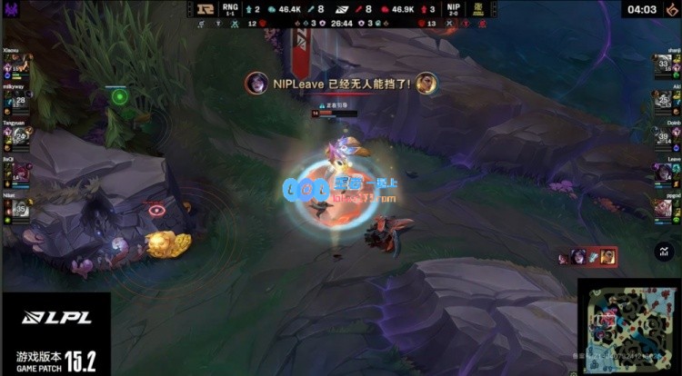 ?抓队友的意义？卡莎前期遭围攻后期疯狂输出NIP成功拿下首局
