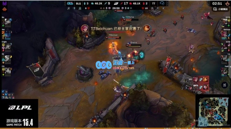 ?战无不胜！Beichuan的蔚冲拳强势突击HOYA狼母隔防ElkTT成功锁定首局胜利