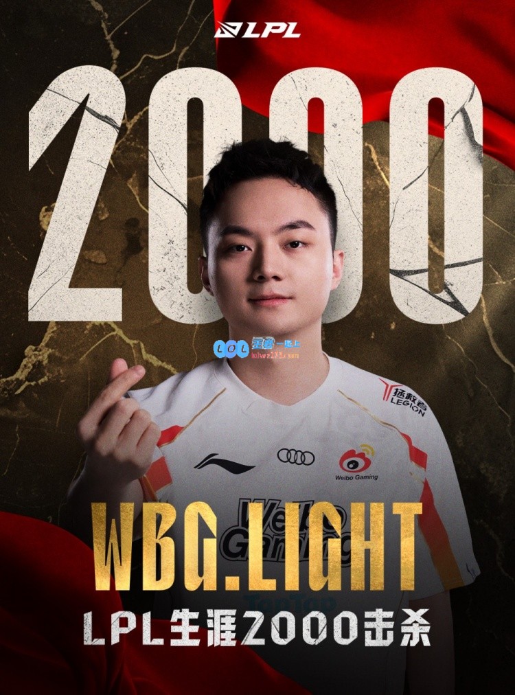 里程碑时刻：Light成功实现LPL2000击杀伟业庆祝