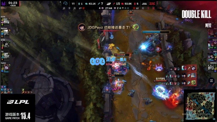 ?出奇制胜！Peyz女警精准打击，Xun三连击助力JDG3_1TT成功晋级