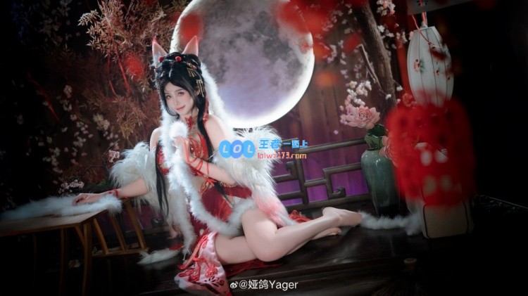 ?美腿出众~永劫无间官方主持娅鸽分享COS照：从拍摄到成片只需一夜时间