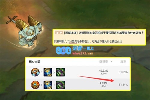 LOL韩服“迅猛打法”加里奥崛起嘲讽技能无法规避