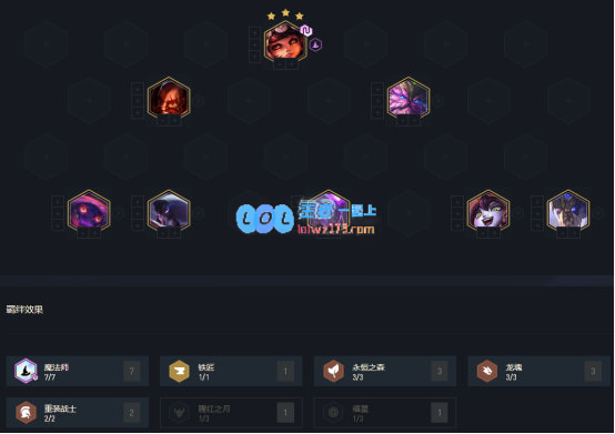 云顶之弈11.5版本七法师龙王阵容攻略与玩法分析