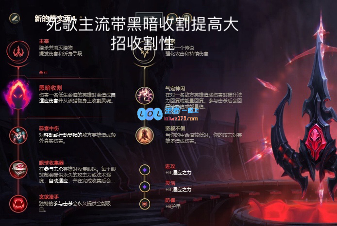 LOL11.5版本死歌打野玩法与策略详解分享