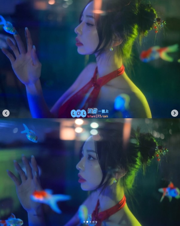 ?韩版《完蛋美女》演员分享美照：这个背部没去拔罐实在可惜了！