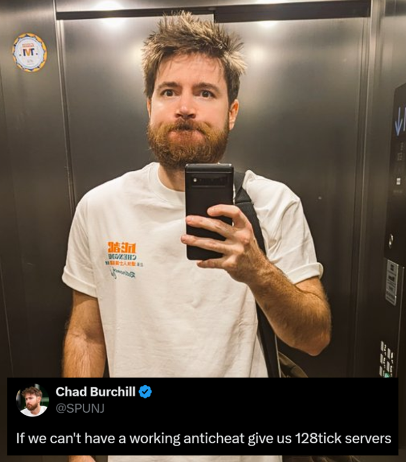 SPUNJ：如果反作弊乏力，至少给我们128tick服务器