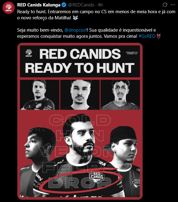 官宣：REDCanids签下drop