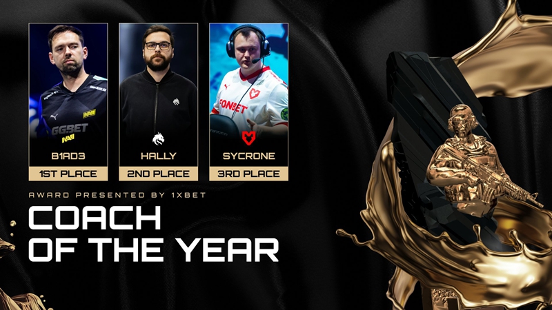 HLTV颁奖典礼：年度最佳教练——B1ad3