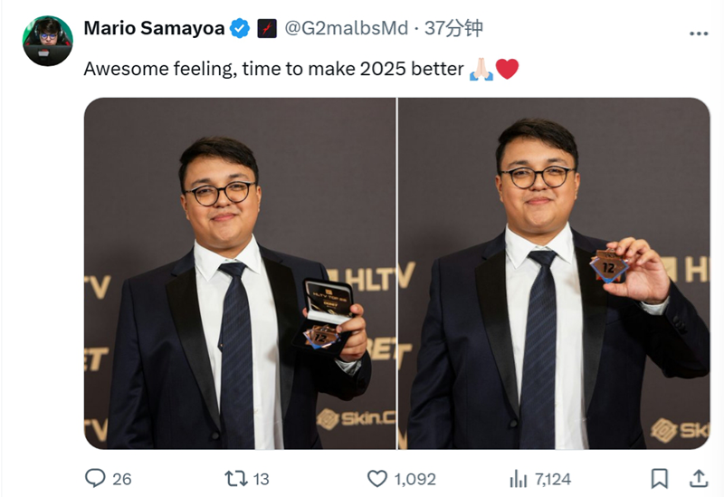donkTop1、NAVI年度最佳，HLTV颁奖典礼社区动态一览