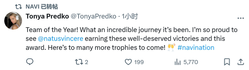 donkTop1、NAVI年度最佳，HLTV颁奖典礼社区动态一览