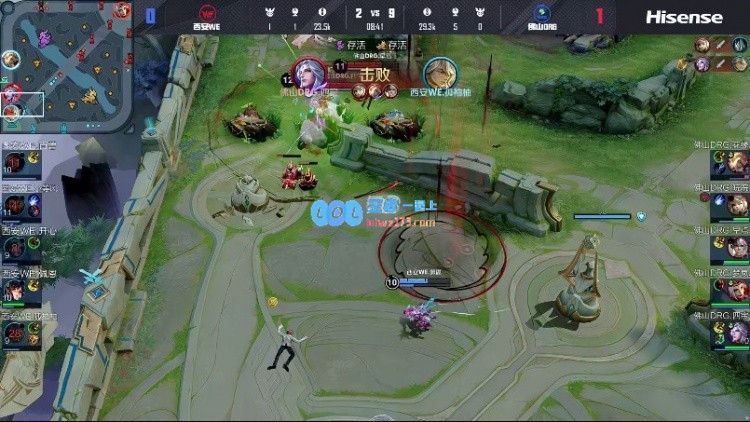 ?小明四宝牵引出精彩明世隐赛事，DRG以2_0完胜WE！