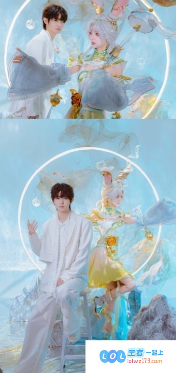 灵儿发表炫丽图片：云神阿离手握天音铃，沟通宇宙奥秘，掌控晴雷雨洒天地，护佑苍生安宁