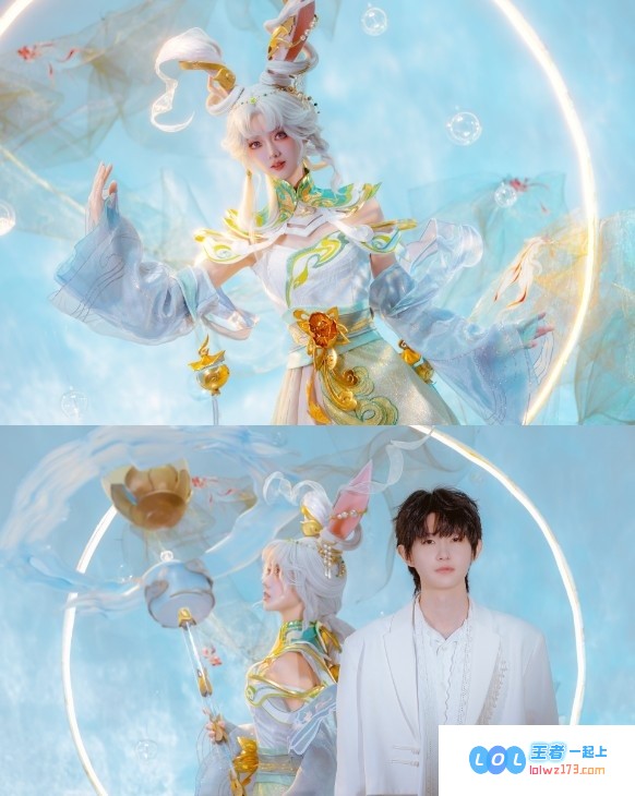 灵儿发表炫丽图片：云神阿离手握天音铃，沟通宇宙奥秘，掌控晴雷雨洒天地，护佑苍生安宁