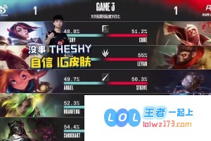 huanfeng：毫无疑问，你才是真正的世界第一上单，尽显自信与实力