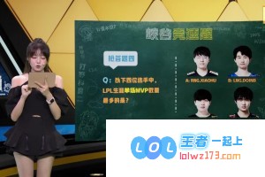 细数LPL赛区历史中单场Mvp精彩表现数量最多的顶尖选手