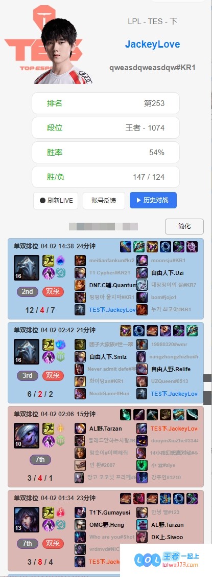 这位中单真是实力不容小觑！JKL在韩服排位狂揽胜利，连续两局中单维克托斩获惊人的18_6_9战绩