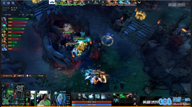 ?Srf潮汐隐身表现惊艳Xm蓝猫在忍辱负重后期进行疯狂杀戮XG英勇让一追二成功击败TT