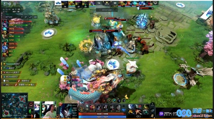?Srf潮汐隐身表现惊艳Xm蓝猫在忍辱负重后期进行疯狂杀戮XG英勇让一追二成功击败TT