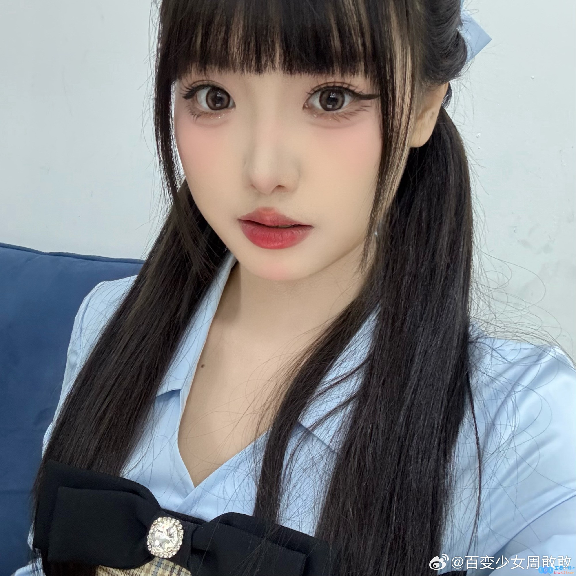 LPL互动女主持人周敢敢甜美晒照：激动汇报，小敢华丽回归，再次与你们相见?