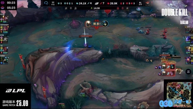 🎮WBG究竟是如何惨遭失利的？HOYA的努力毫无效果，Tarzan的潘森在全图中肆虐，AL则轻松击败TT