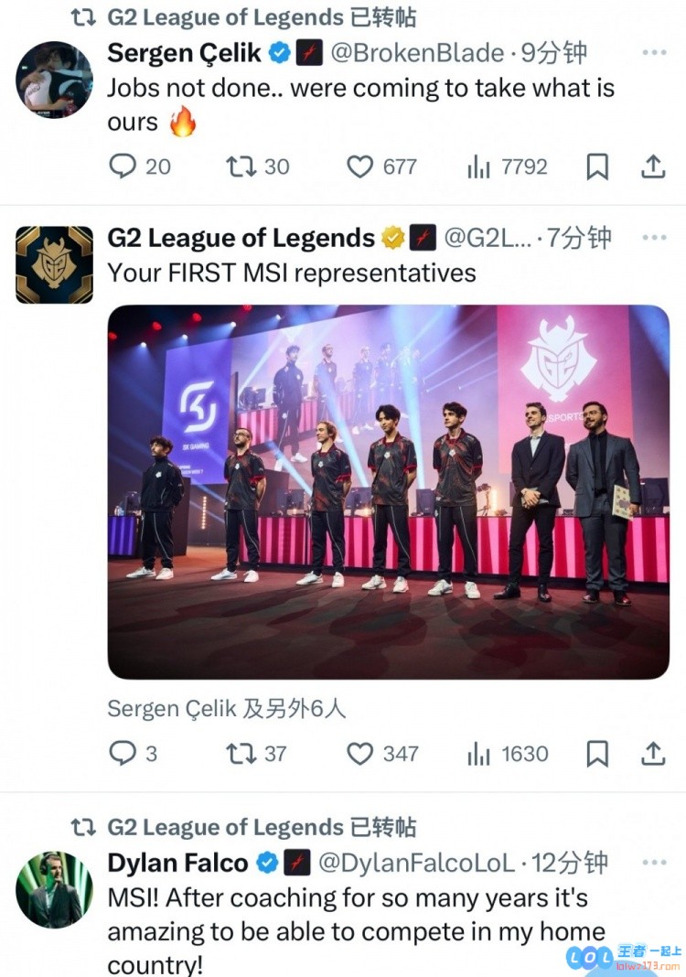 取得决赛资格后的BrokenBlade：我们的使命依然在前，我将带领团队夺回我们应得的一切荣耀！