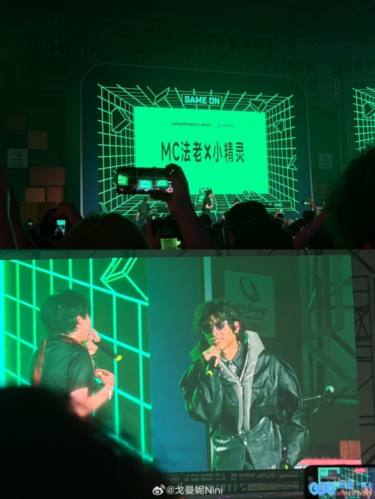 无畏契约活动主持曼妮精彩晒照：从前欣赏小精灵打瓦，这次亲临现场听线下演唱会，感受快乐真是太嗨了！