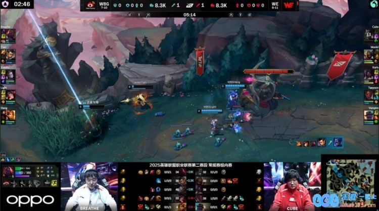 ?Monki展现超凡技巧，zed疯狂斩杀LightTaeyoon，卢仙滑步技压群雄，WE强势横扫WBG，令人瞩目的胜利之战