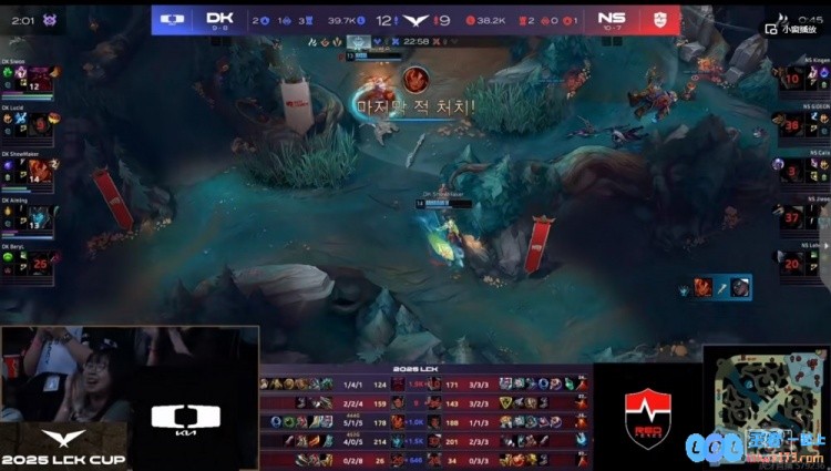 🎮许秀无奈想逃离涅槃组！ShowMaker岩雀强势支援助力DK轻松赢得首局胜利