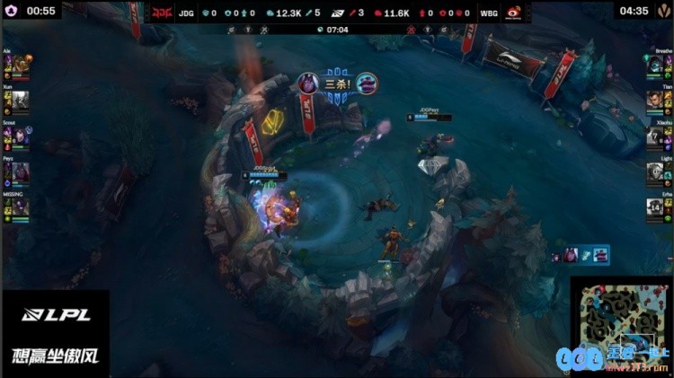 🎮Xun潘森飞天遁地完美控场资源全掌控Peyz韦鲁斯电龙强势加持逆转局势JDG稳稳赢下首局挑战