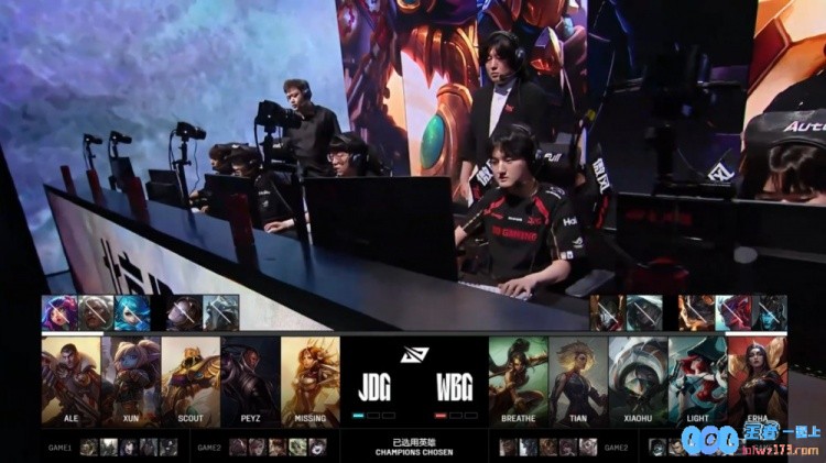 🎮看锤！Xun波比毫不畏惧展现霸气风采，JDG双C火力全开瞬间造成爆炸伤害轻松夺得赛点