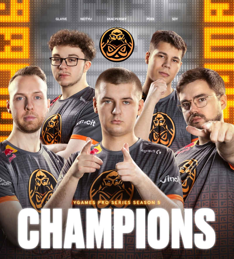 ENCE3_1战胜M1，夺得YGames职业联赛冠军