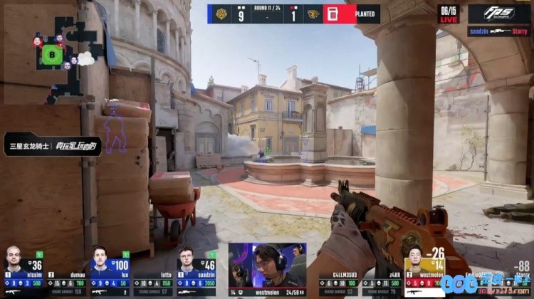 🎮进攻完全一坨！LVG难请天禄上身小镇反被暴打双方nuke决胜，火力全开！