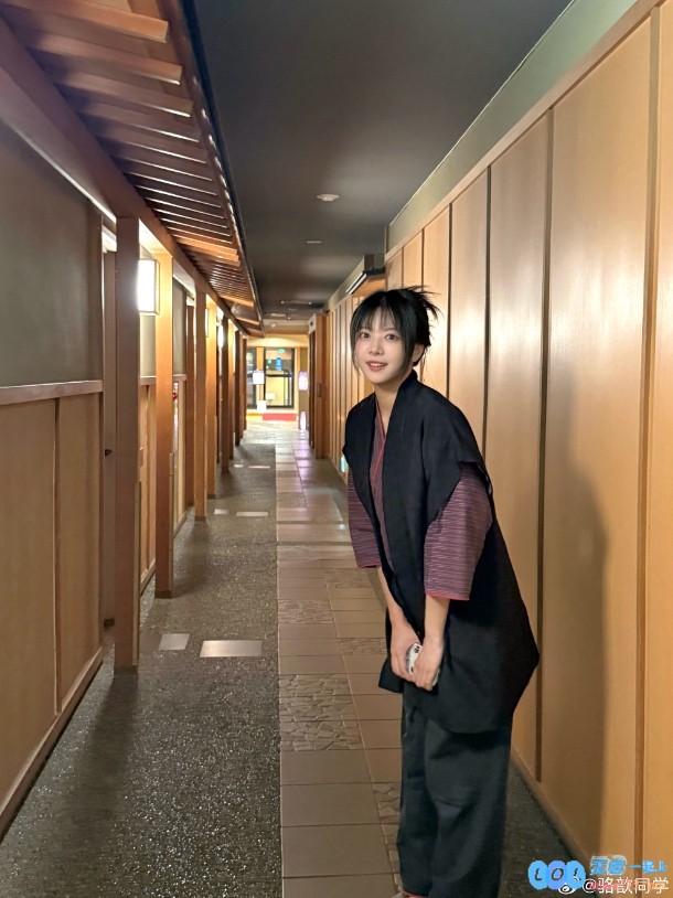 日本人妻的感觉？骆歆晒照：温泉time！巴啦啦能量重置，享受生活的美好时刻