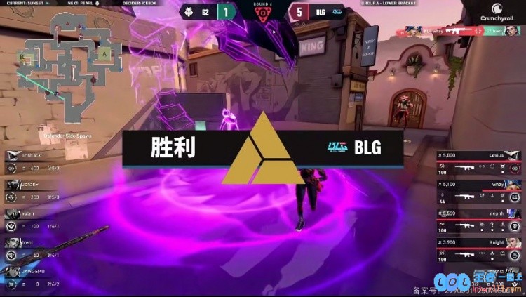 ?全员在线！BLG面对残阵G2火力全开碾压G2取胜！BLG1_0G2