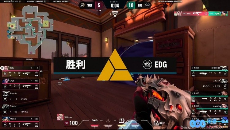 ?康康冥狙手撕100T王哥黑梦手感火热拿下图二EDG1_1100T，精彩对决引发热议！