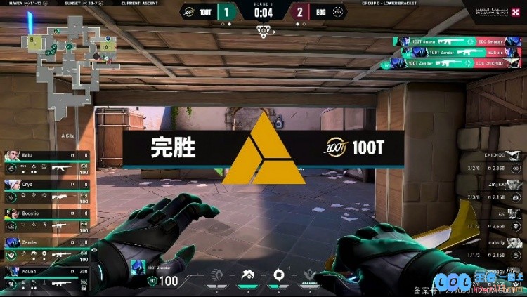 ?GEN来打BO3试试！EDG让一追二100T成功再战GEN！EDG2_1100T