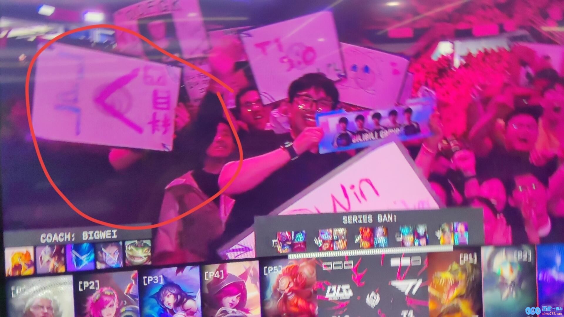 什么成份？？？MSI现场有观众手举“科目四>LPL”的应援牌！一场电竞狂欢的另类解读
