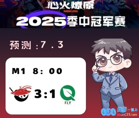 涵艺预测今日MSI：AL3_1FLY，揭示全球战场策略与心态较量