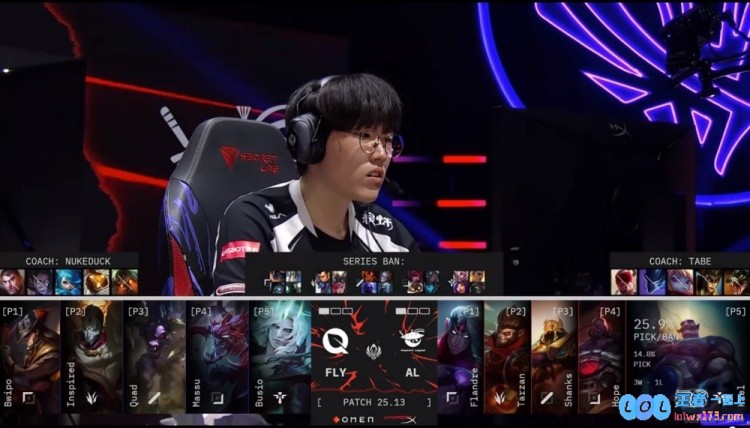 🎮LPL自己的chovy！Shanks沙皇团战输出拉满兜底AL率先拿赛点