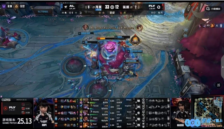 🎮一样的剧本！Tarzan波比游龙Hope卢锡安爽射超神AL击败FLY，电竞世界的传奇再续辉煌