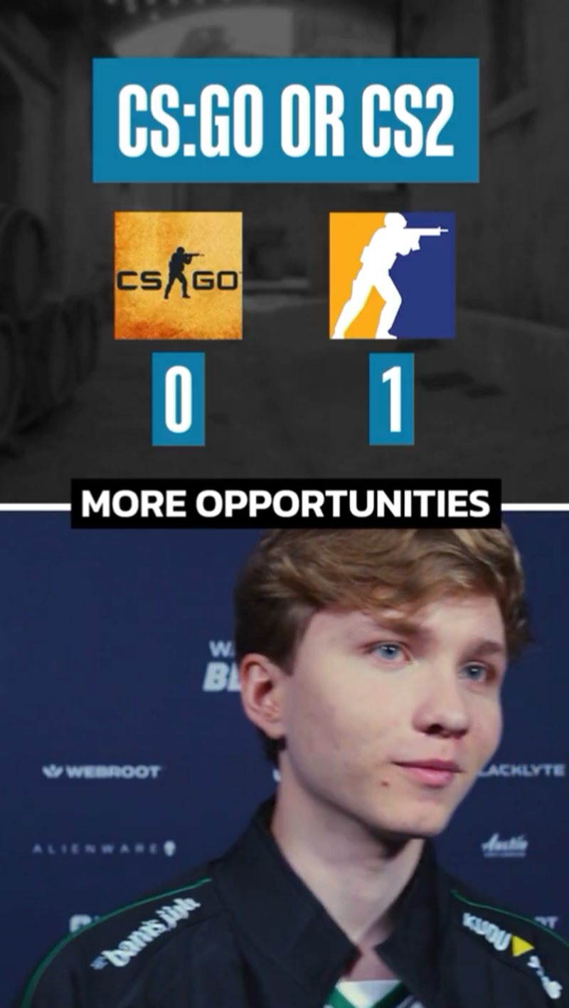 m0NESY、sh1ro和molodoy谈CSGO与CS2间的差异和个人偏好