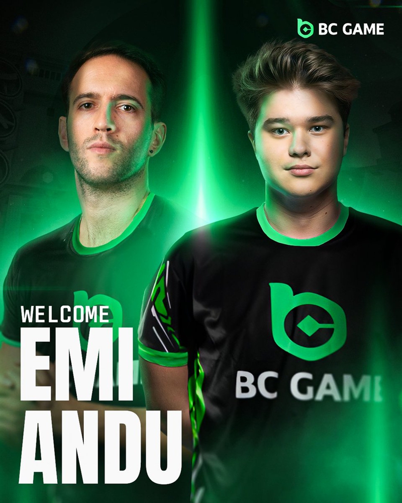 BC.Game短期试用aNdu与emi，emi转型教练