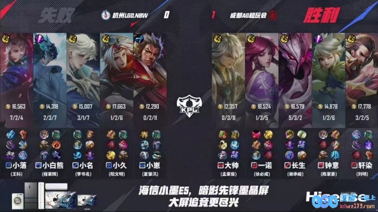 ?钟意大司命司命掌权退强敌AG继续领跑S组零封LGDAG3_0LGD