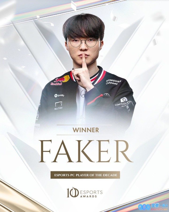 EsportsAwards公布电子竞技10年来最佳PC选手：Faker获奖?，他的传奇之路值得铭记