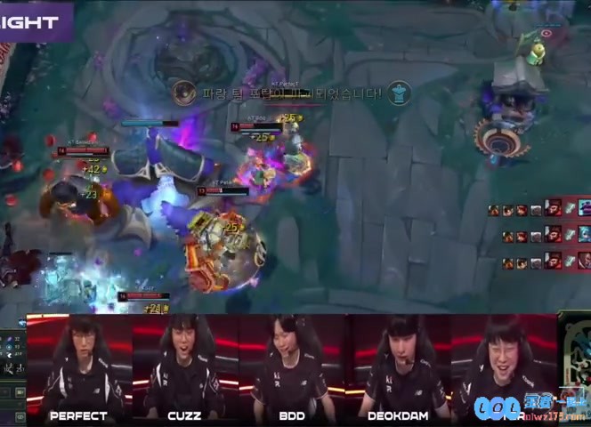 击败T1后KT辅助Peter大喜：爸爸妈妈！我终于赢T1啦哈哈哈哈哈～