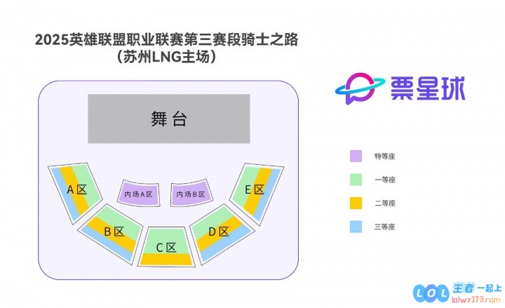 第三赛段骑士之路售票信息公布：全程在苏州LNG主场，最高档299元