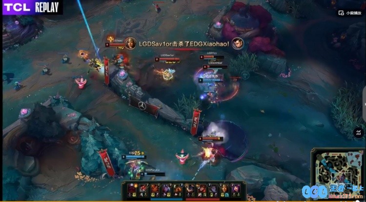 ?xqw绝活塞拉斯偷大七进七出EDG双C团战连续被秒LGD赢首局